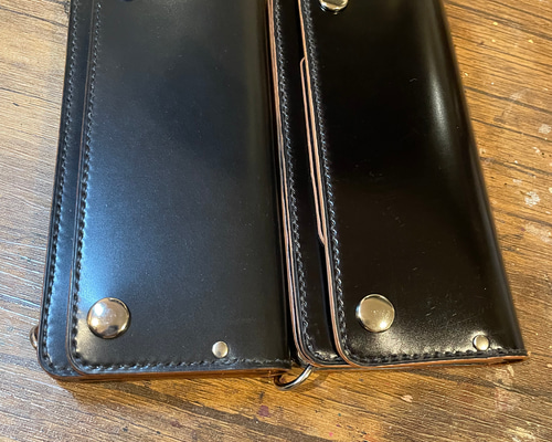 【賞味期限切れのカリカリ梅様】専用　トラッカーウォレット　オーダー品 トラッカーズウォレット バイカラー バイカーズウォレット