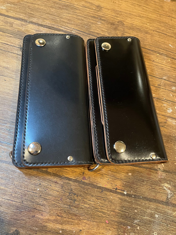 【はまー】トラッカーウォレットオーダー品 トラッカーウォレット #ショートトラッカーウォレット #クロム