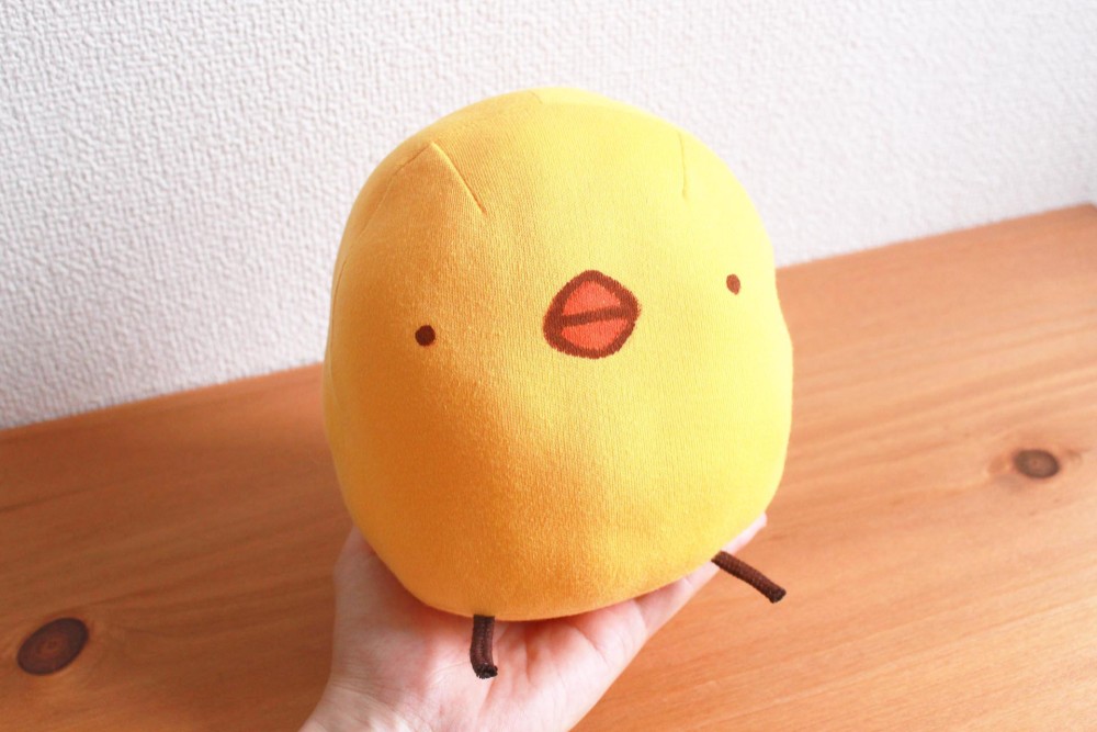 【受注生産商品】もちもちぬいぐるみ　ビッグひよこさん