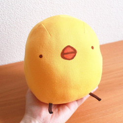 受注生産商品】もちもちぬいぐるみ ビッグひよこさん ぬいぐるみ