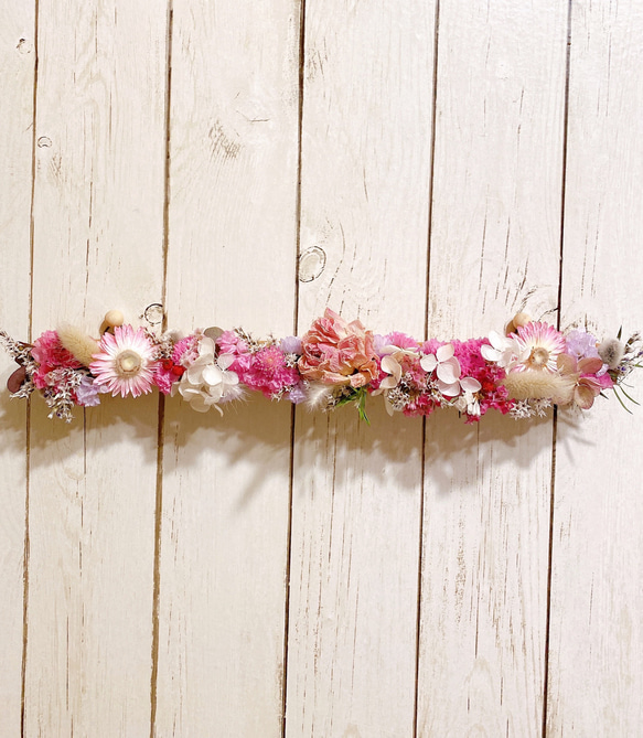 ドライフラワー フラワーラック Springarrangement 壁掛けラック  