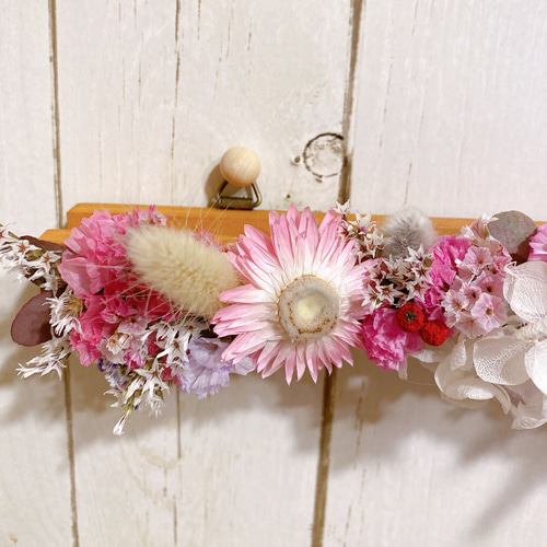 ドライフラワー フラワーラック Springarrangement 壁掛けラック  