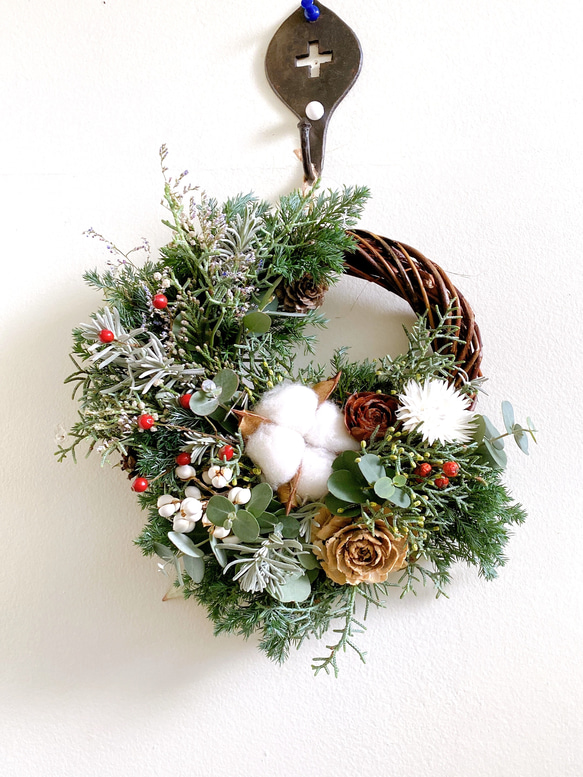 休日限定 keme様専用＊Natural＊クリスマスリース☆ドライ