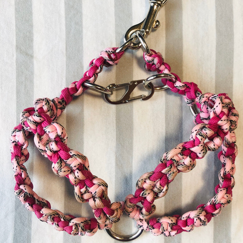 パラコード 8の字形ハーネス、リード セット 中 リード・首輪