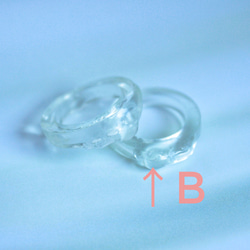 溶け出す氷のリング　Bデザイン 3枚目の画像