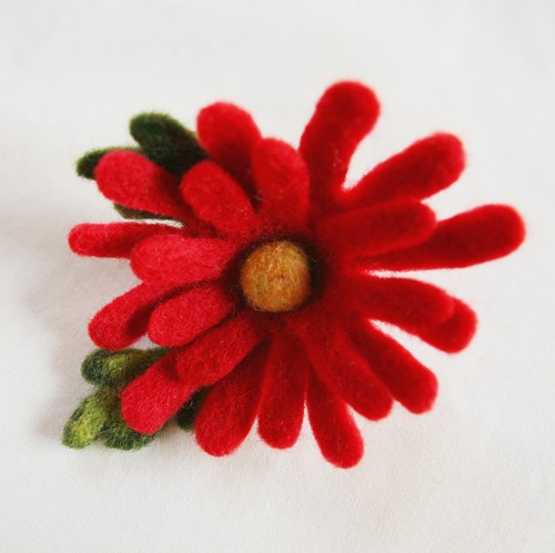 フェルトコサージュGarbera