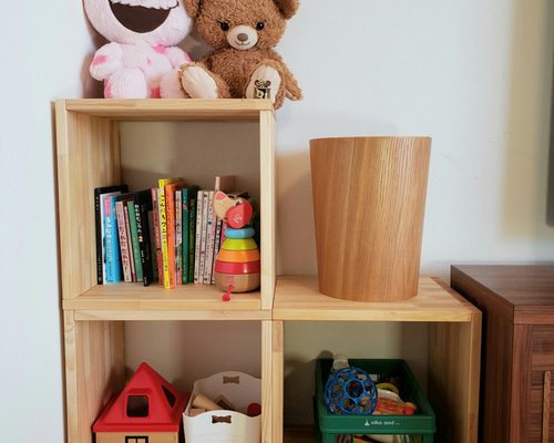 マルチボックス 収納ボックス 無垢 パイン材 本棚・絵本棚・マガジン