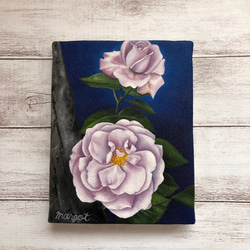 Purple roses（油彩画） 1枚目の画像