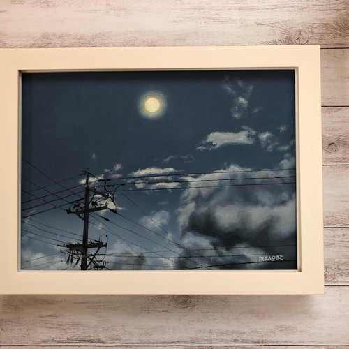 油彩画(私が感動した風景) そこにある風景（油彩画）