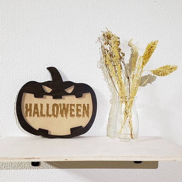 【送料無料】 ハロウィン 飾り かぼちゃ ハロウィン雑貨 ジャックオランタン ハロウィン飾り 壁面飾り かぼちゃおばけ 3枚目の画像