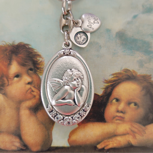 ラファエロの天使クリスマス聖母マリア様エンジェル聖家族スライド式