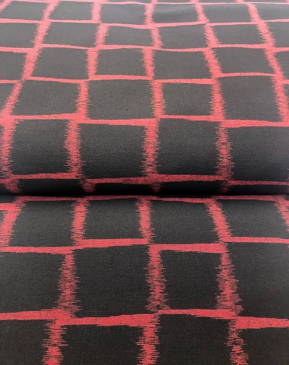瓷磚方形黑色紅色 第2張的照片