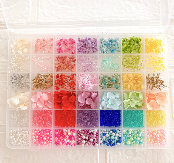 ハーバリウムボールペン レジン アクセサリー 花材 スターフラワーミニ