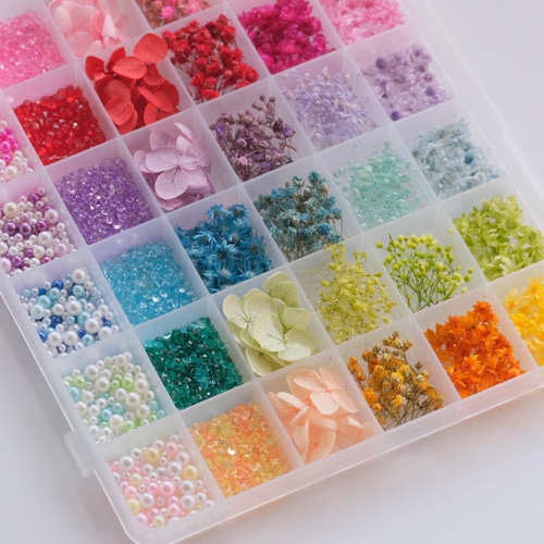 ハーバリウムボールペン　レジン アクセサリー 花材 スターフラワーミニ　オーダー スターフラワー ミニ つぼみ 小さな花 レジン封入 ハーバリウム