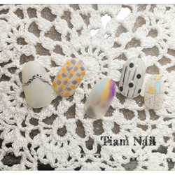 北欧風ネイルチップ ♡Tiam nail♡ 1枚目の画像