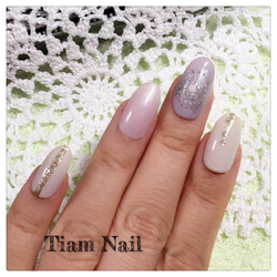 ドッドドリア風ネイルチップ ♡Tiam nail♡ 1枚目の画像