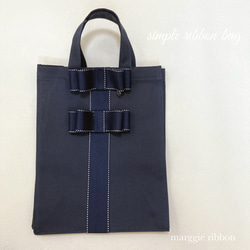 きこり　トートバッグ　ハンドメイド　ネイビー　入り口ファスナー ファスナーが絡まないように気をつけて😖💦【Easy DIY】 Fun Way