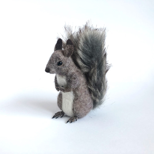 羊毛フェルト エゾリス 羊毛フェルト りすすのす 通販 12042251