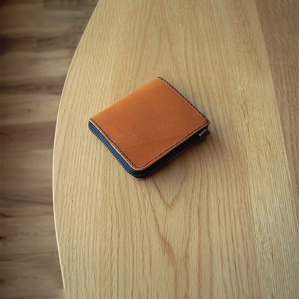 L字ファスナーの小型財布 5枚目の画像
