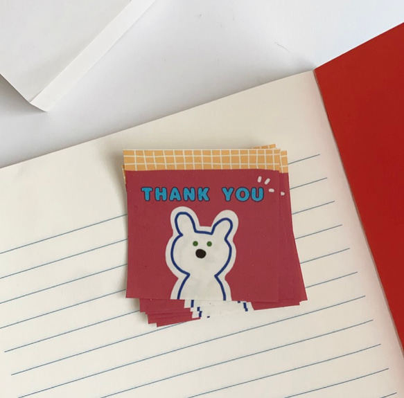 Thank you カード、メッセージカード 4枚目の画像