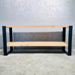 インダストリアル ベンチ テレビボード 棚 インダストリアルベンチ