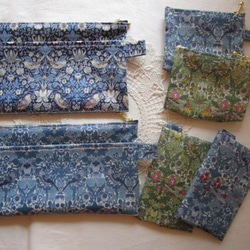 ★loveivu様専用★外ポケット付き　マスクポーチ他多数　ストロベリーシーフ 2枚目の画像