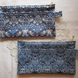 ★loveivu様専用★外ポケット付き　マスクポーチ他多数　ストロベリーシーフ 3枚目の画像