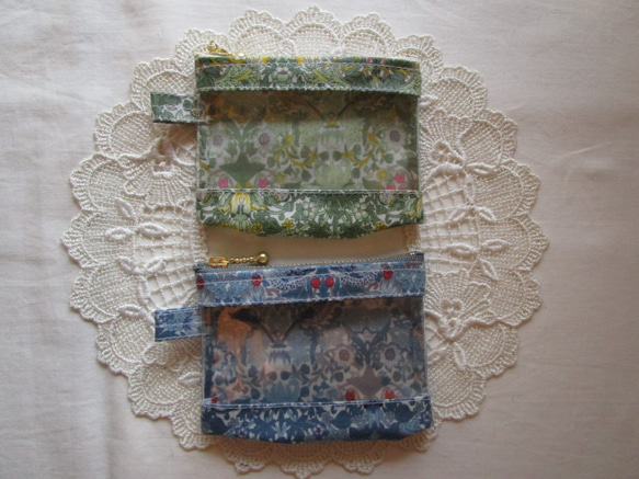 ★loveivu様専用★外ポケット付き　マスクポーチ他多数　ストロベリーシーフ 4枚目の画像