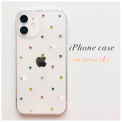 【キラキラが眩しい】スワロフスキーiPhone11Proスマホケース 10000768.jpg