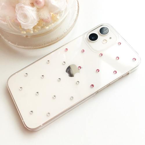 【スワロフスキー】iPhone12/12Proケース クリスタル ピンク Amazon.com: Swarovski High Crystal Smartphone Case with