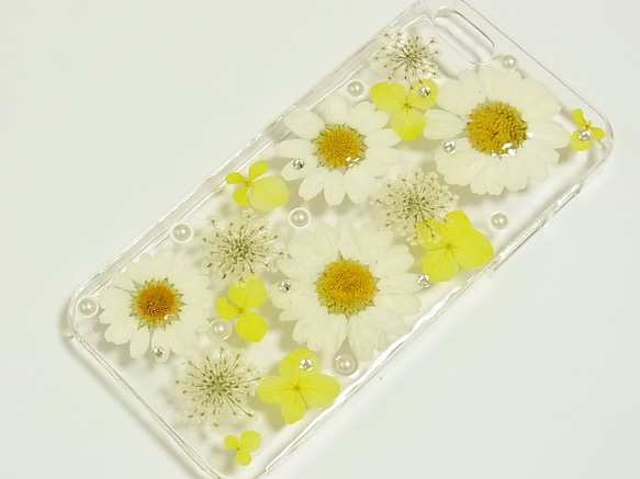 押し花 iPhone Case  【5S Design NO.19】 1枚目の画像