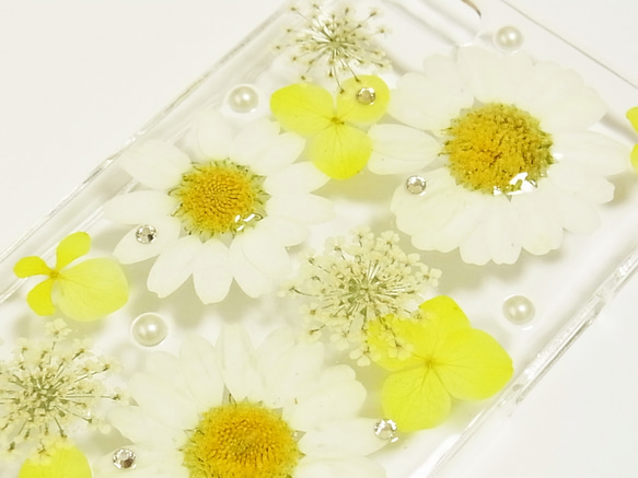 押し花 iPhone Case  【5S Design NO.19】 3枚目の画像