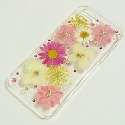 押し花 iPhone Case  【5S Design NO.21】 2枚目の画像