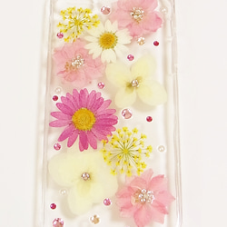 押し花 iPhone Case  【5S Design NO.21】 5枚目の画像