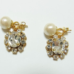 ♡NEW♡ 2WAY *PRINCESS BIJOU*  ピアス 3枚目の画像