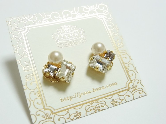 ♡♡新佩蒂特珠寶[水晶]耳環/耳環 第1張的照片