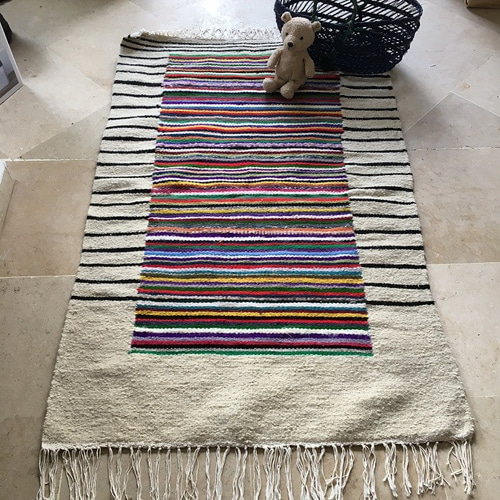79×52cm 【ペルシャ絨毯 手織りギャッベ】アマレ族ギャッベ 79×52cm 【ペルシャ絨毯 手織りギャッベ】アマレ族ギャッベ