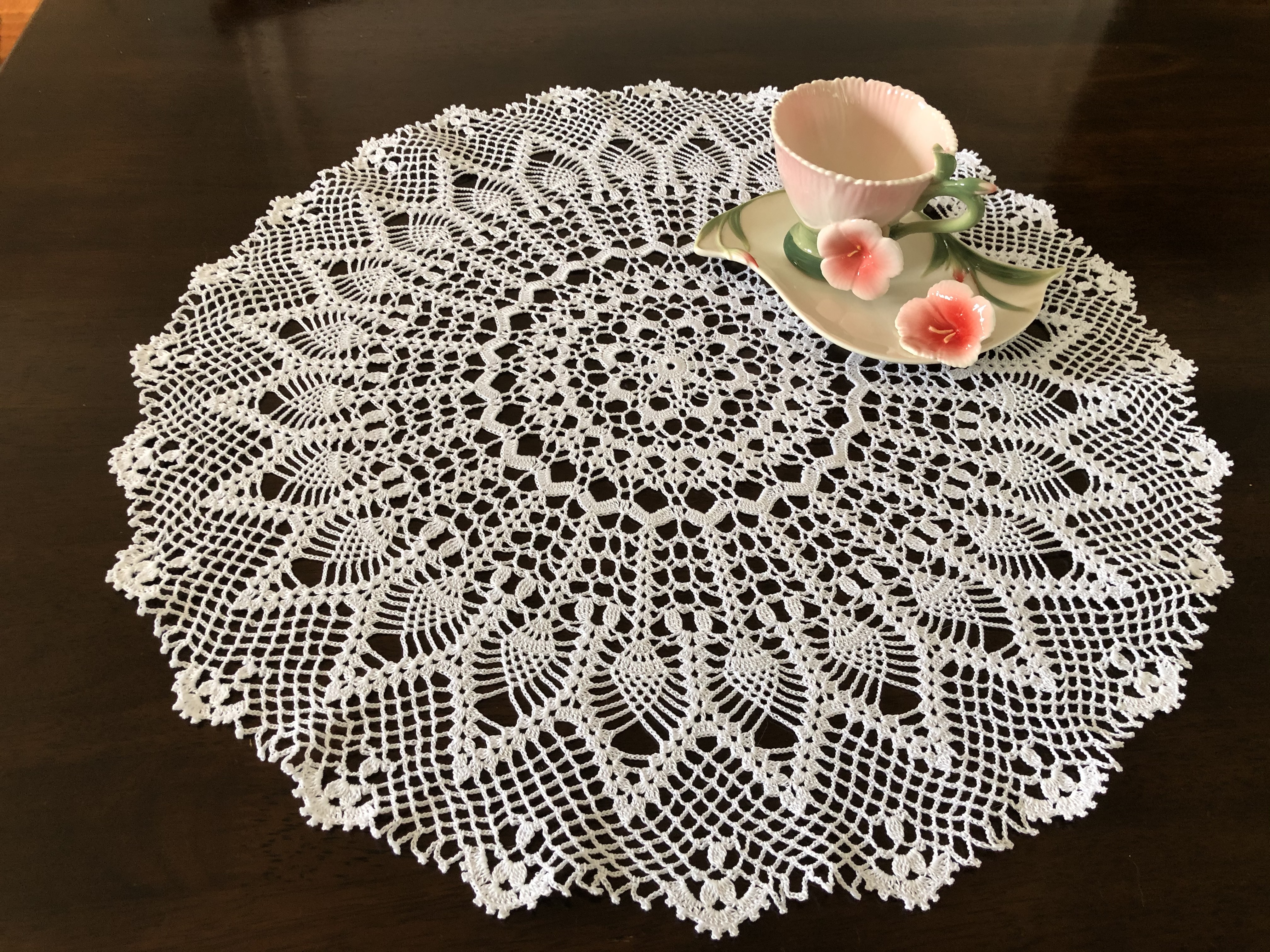 ハンドメイド レース編みドイリー No.3 再販 その他インテリア