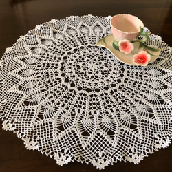ハンドメイド レース編みドイリー No.3 再販 その他インテリア