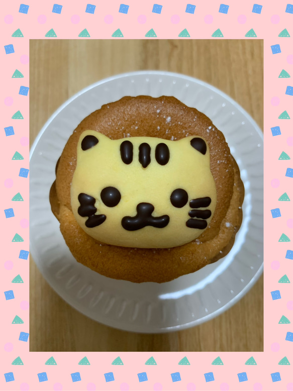 にゃんこカップシフォン(バニラ味) 3枚目の画像