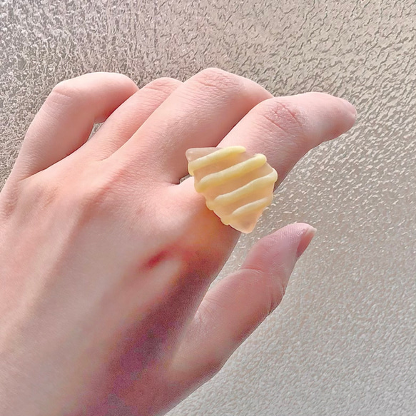 【Special price】RiNG riNg / yellow stripe△ 3枚目の画像