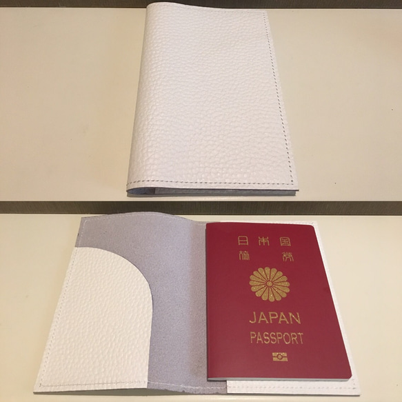 本革 パスポートケース 1枚目の画像