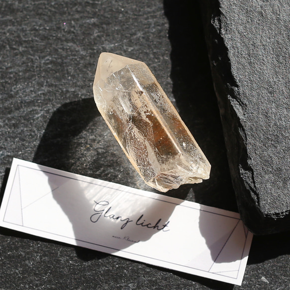 希少原石 リチウムクォーツ ゲートウェイキー レコードキーパー付き 原石 水晶 3枚目の画像