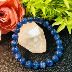 極上品】カイヤナイトブレスレット ブレスレット 円と縁 by.TAMAKO