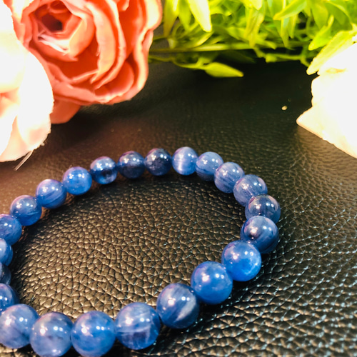 極上品】カイヤナイトブレスレット ブレスレット 円と縁 by