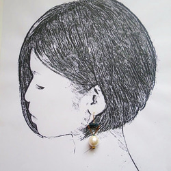 simple Pierce  -cotton pearl- 2枚目の画像