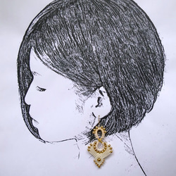 おとな∞Ethnic Pierce ホワイト 3枚目の画像