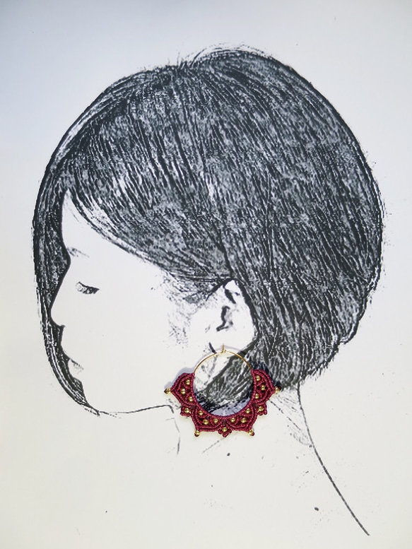 月さまオーダー Flower Pierce 4枚目の画像