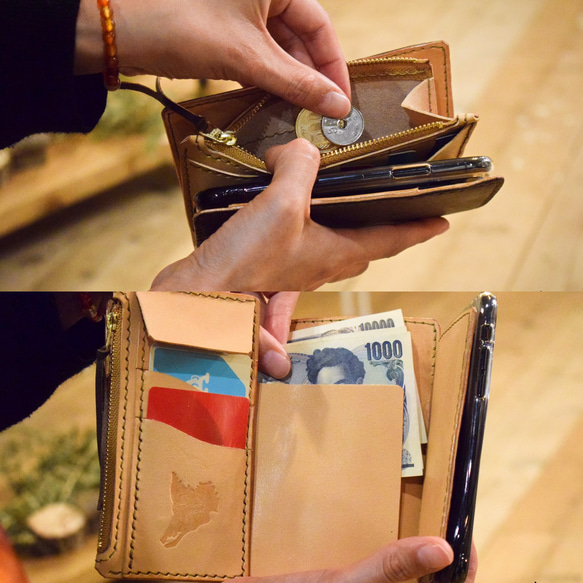 【財布とスマホを一体化】BOOK-WALLET 2枚目の画像