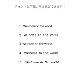 【選べる背景・フォント】命名書！　手形足形アートボード　おしゃれに飾って 3枚目の画像